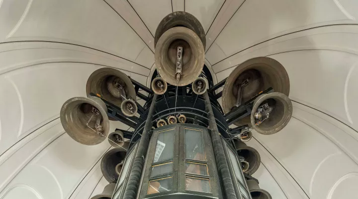 Carillon bells in Franzoesischer Dom